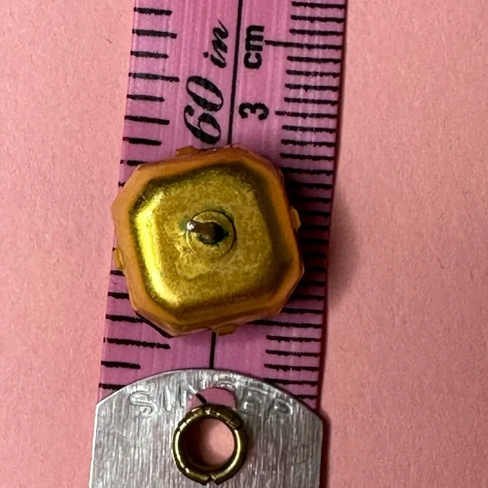 Blue and Gold Large Gem‎ Studs